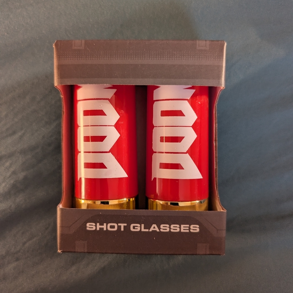 Loot Crate Doom Shot Glasses- Set of 2